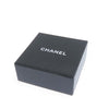Chanel Gold Plated Logo Round Button Clip On Earrings Secondhand