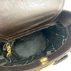 Ferragamo Leather Vara Bow Top Handle Bucket Bag Secondhand