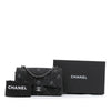 Chanel Medium Classic Printed Denim Double Flap Secondhand