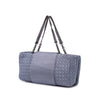 Bottega Veneta Canvas Intrecciato Buckle Flap Handbag Secondhand