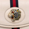 Secondhand Gucci Small Leather Rajah Web Chain Satchel