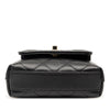 Chanel Nano Quilted Caviar Coco Top Handle Bag Secondhand
