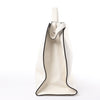 Fendi Peek-a-boo X-light Leather Handbag in White 7VA448 Secondhand