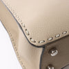 Fendi Peek-a-boo X-light  ICU Co., Ltd. Leather Handbag in Beige 7VA528 Secondhand