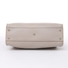 Fendi Peekaboo Regular Leather 2Way Handbag in Gray Secondhand