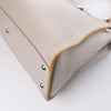 Fendi Peekaboo Regular Leather 2Way Handbag in Gray Secondhand