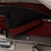 Fendi Peekaboo Regular Leather 2Way Handbag in Gray Secondhand