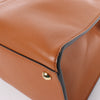 Fendi Peek-a-boo X-light Leather 2 Way Shoulder Bag in Brown Secondhand