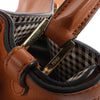 Fendi Peek-a-boo X-light Leather 2 Way Shoulder Bag in Brown Secondhand