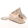 Secondhand FENDI First Patent Leather Crossbody bag in Beige 8BP137