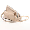 Secondhand FENDI First Patent Leather Crossbody bag in Beige 8BP137