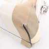 FENDI First Leather x Suede Shoulder bag in Beige 8BP129 Secondhand