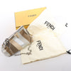FENDI First Leather x Suede Shoulder bag in Beige 8BP129 Secondhand