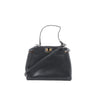 Fendi Peekaboo Mini Leather 2Way Handbag in Black 8BN227 Secondhand
