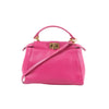 Secondhand Fendi Peekaboo Mini Leather 2Way Handbag in Pink 8BN244