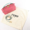Fendi Peekaboo Mini Leather 2Way Handbag in Pink Secondhand