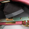 Fendi Peekaboo Mini Leather 2Way Handbag in Pink Secondhand