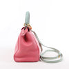 Fendi Peekaboo Mini Leather 2Way Handbag in Pink Secondhand