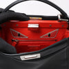 Fendi Peekaboo Mini Leather 2Way Handbag in Black 8BN244 Secondhand
