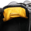 Fendi Monster Bug's Eye Studs Leather Sneakers in Black x Yellow, Size 41 EU Secondhand