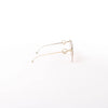 Fendi Oversized Cat-eye Sunglasses in Gold Metal FF0323/S Secondhand