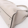 Fendi Peekaboo Regular Leather 2Way Handbag in Light Greige 8BN290 Secondhand