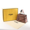 Fendi Runaway Leather 2Way Handbag in Pink 8BH344 Secondhand