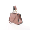 Fendi Runaway Leather 2Way Handbag in Pink 8BH344 Secondhand