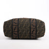 FENDI Zucca Canvas x Leather 2Way Handbag in Brown 7VA158 Secondhand
