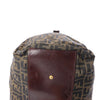 FENDI Zucca Canvas x Leather Travel Bag in Brown Secondhand