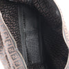 Secondhand FENDI Zucchino Canvas x Leather Handbag in Brown 7VS018