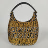 Secondhand Fendi Hobo handbag in animalier canvas - '10s