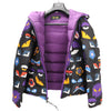 Fendi Purple Puffer Jacket, Size 44 Secondhand