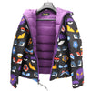 Secondhand Fendi Purple Puffer Jacket, Size 44