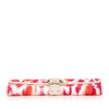 Dior Printed Canvas Buckle Strap Flap Wallet Secondhand