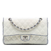 Chanel Medium Classic Printed Grosgrain Double Flap Secondhand