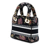 Dior Mini Embroidered Canvas Mille Fleurs Lady D Lite Secondhand