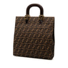 Fendi Zucca Canvas Twins Tote Secondhand