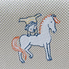 Hermès Large Toile Bride A Brac Cabriole Case Secondhand