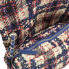 Chanel CC Tweed Print Nylon Single Flap Secondhand