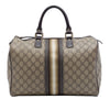 Gucci Medium GG Supreme Joy Web Boston Bag Secondhand