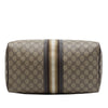 Gucci Medium GG Supreme Joy Web Boston Bag Secondhand