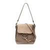 Chloé Medium Calfskin and Suede Faye Backpack Secondhand