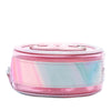 Chanel PVC and Lambskin CC Filigree Round Clutch with Chain Secondhand