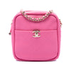 Chanel Stitched Goatskin Casual Trip North South Camera Case Secondhand