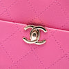 Chanel Stitched Goatskin Casual Trip North South Camera Case Secondhand