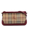 Burberry Haymarket Check Coated Canvas Peyton Crossbody Secondhand
