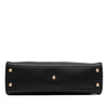 Fendi Medium Bicolor Leather Peekaboo ISeeU Satchel Secondhand