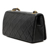 Chanel CC Quilted Lambskin Turnlock Full Single Flap Secondhand