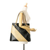 Gucci Smooth Calfskin Diagonal Striped Zumi Tote Secondhand